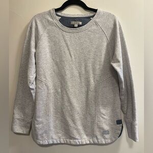 Orvis Heather Grey Sweatshirt Size Small